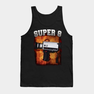 Super 8 Camera Design Tank Top